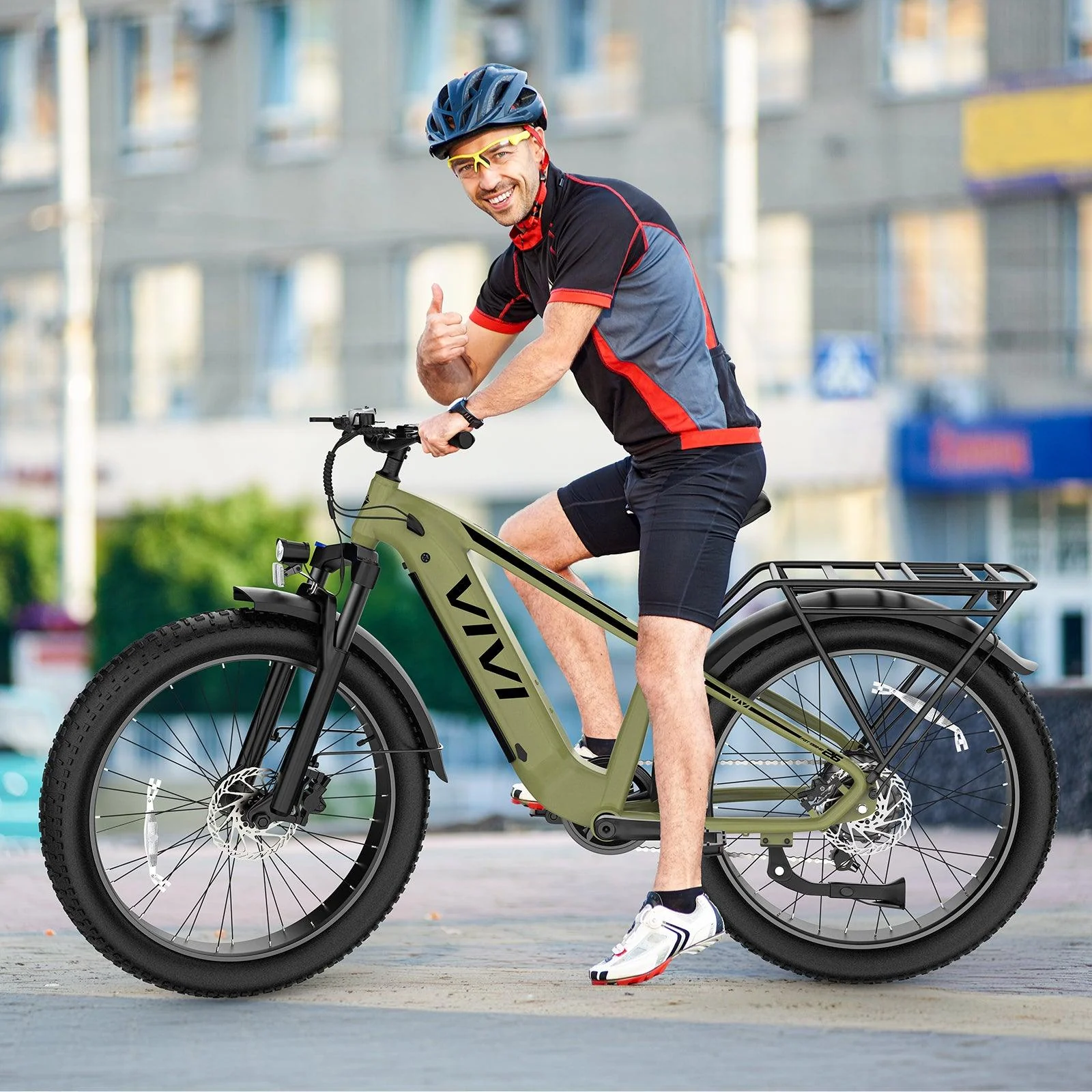 VIVI ACE01 Electric Bike All Terrain Fat Tire Electric Bike SGS Certified to UL2849 - Image 12