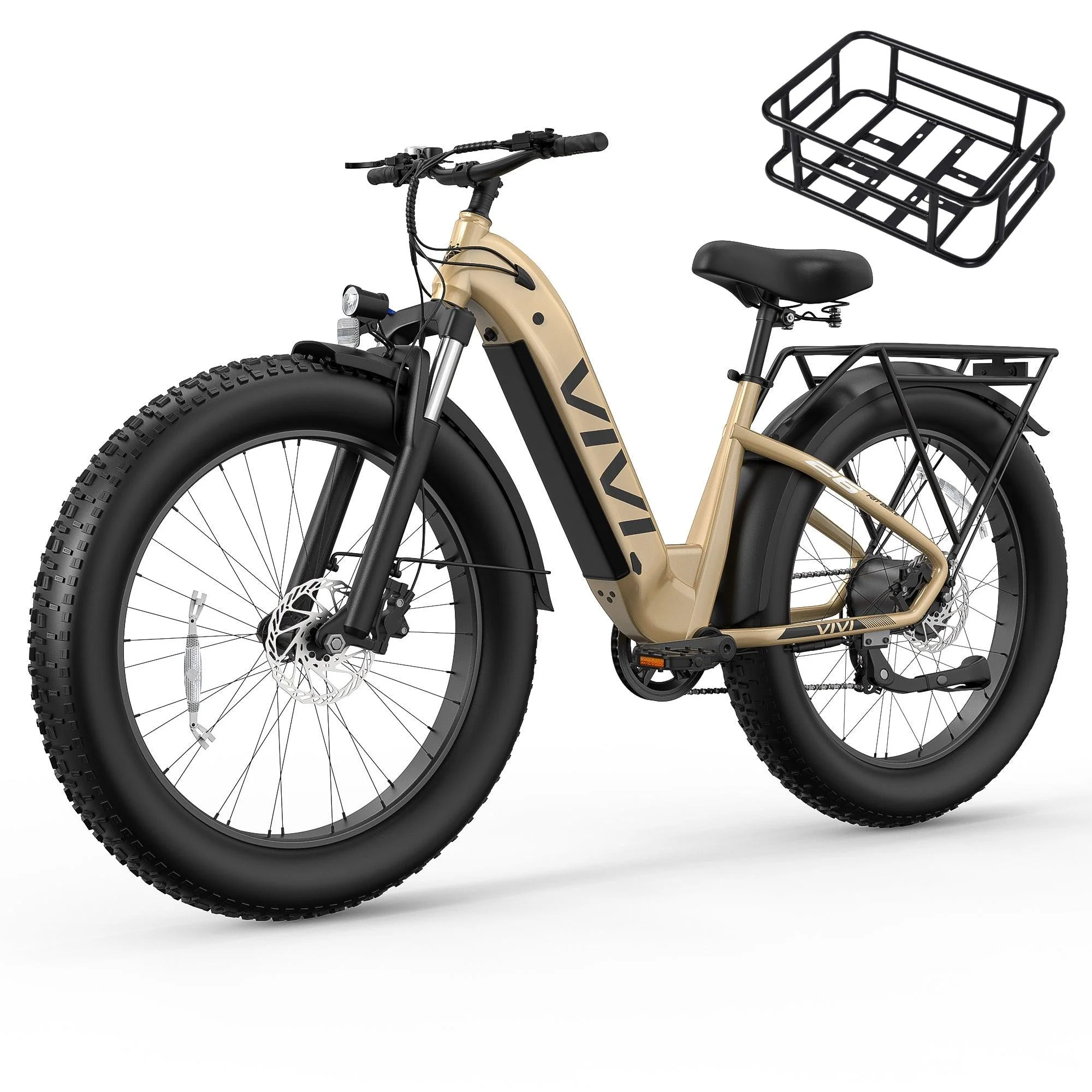 VIVI ACE07 Electric Bike Commuter Fat Tire Electric Bike SGS Certified to UL2849 - Image 14