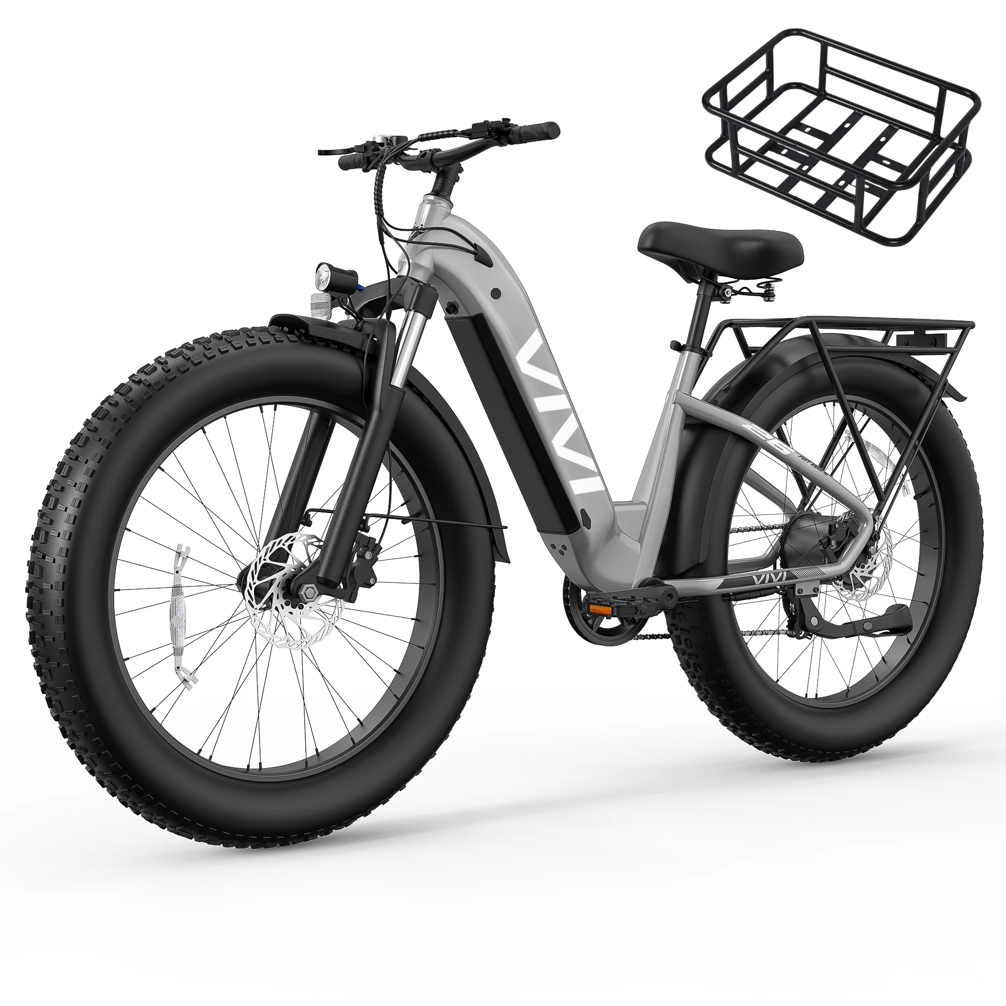 VIVI ACE07 Electric Bike Commuter Fat Tire Electric Bike SGS Certified to UL2849 - Image 26