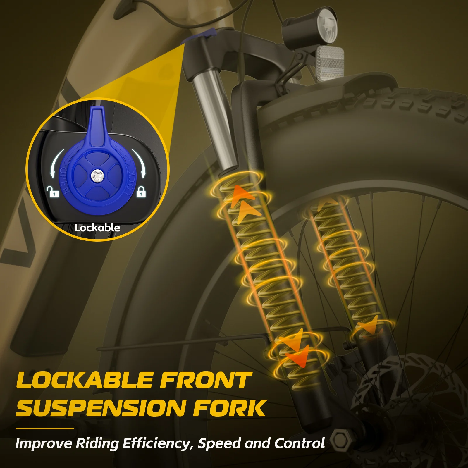 VIVI ACE07 Electric Bike Commuter Fat Tire Electric Bike SGS Certified to UL2849 - Image 7