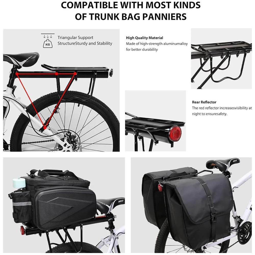 VIVI Bike Cargo Rack Mountain Bike Rear Racks - Image 8