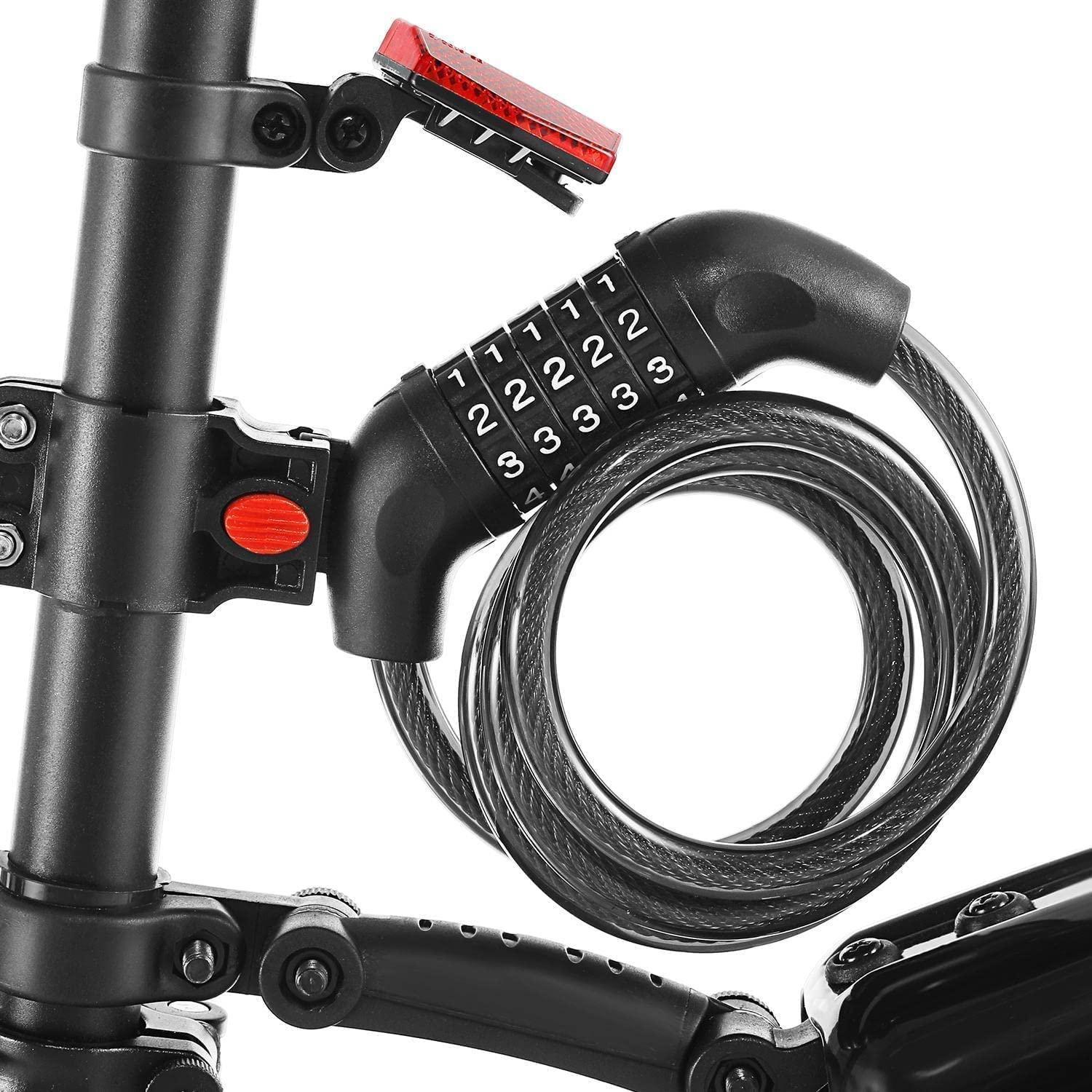 VIVI Bike Lock 5 Digit Combination Cable Lock - Image 5
