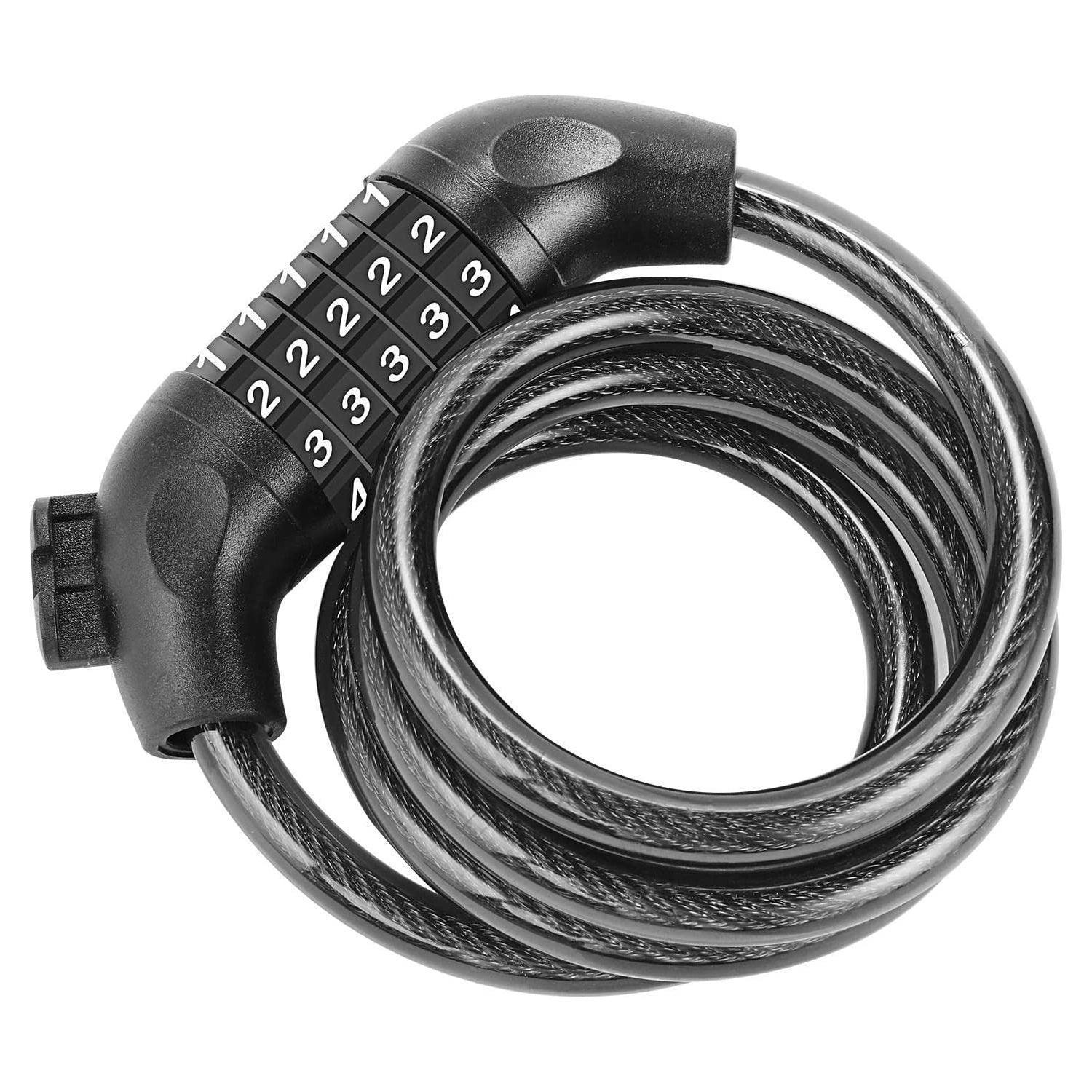VIVI Bike Lock 5 Digit Combination Cable Lock - Image 6