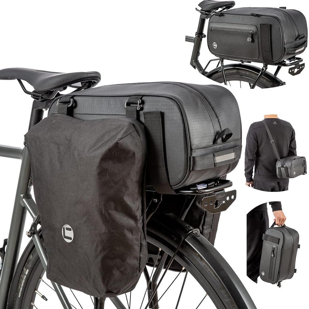 VIVI Bike Rear Rack Bag Bicycle Panniers Saddle Bag - Image 12