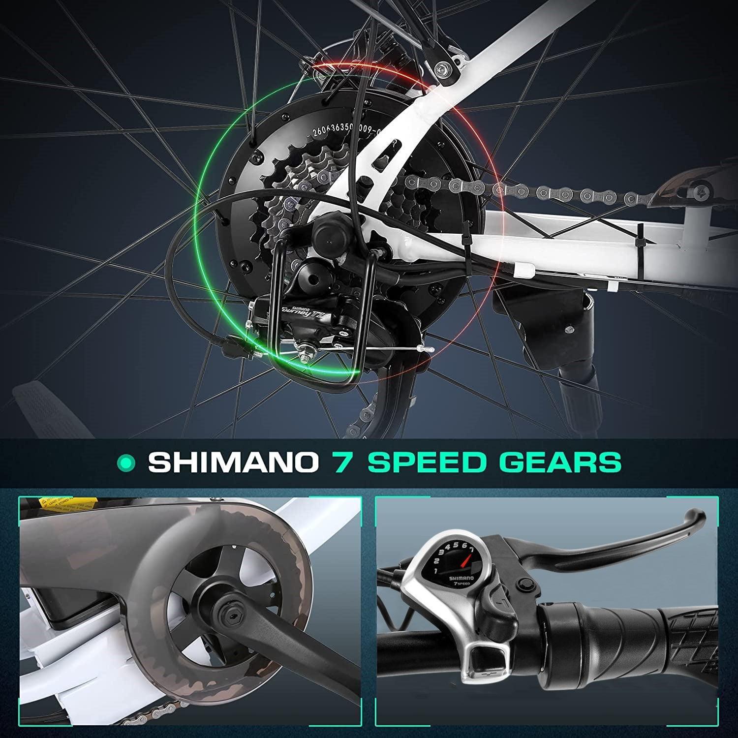 VIVI C26UL Electric Bike Cruiser Electric Commuter Bike SGS Certified to UL2849 - Image 8