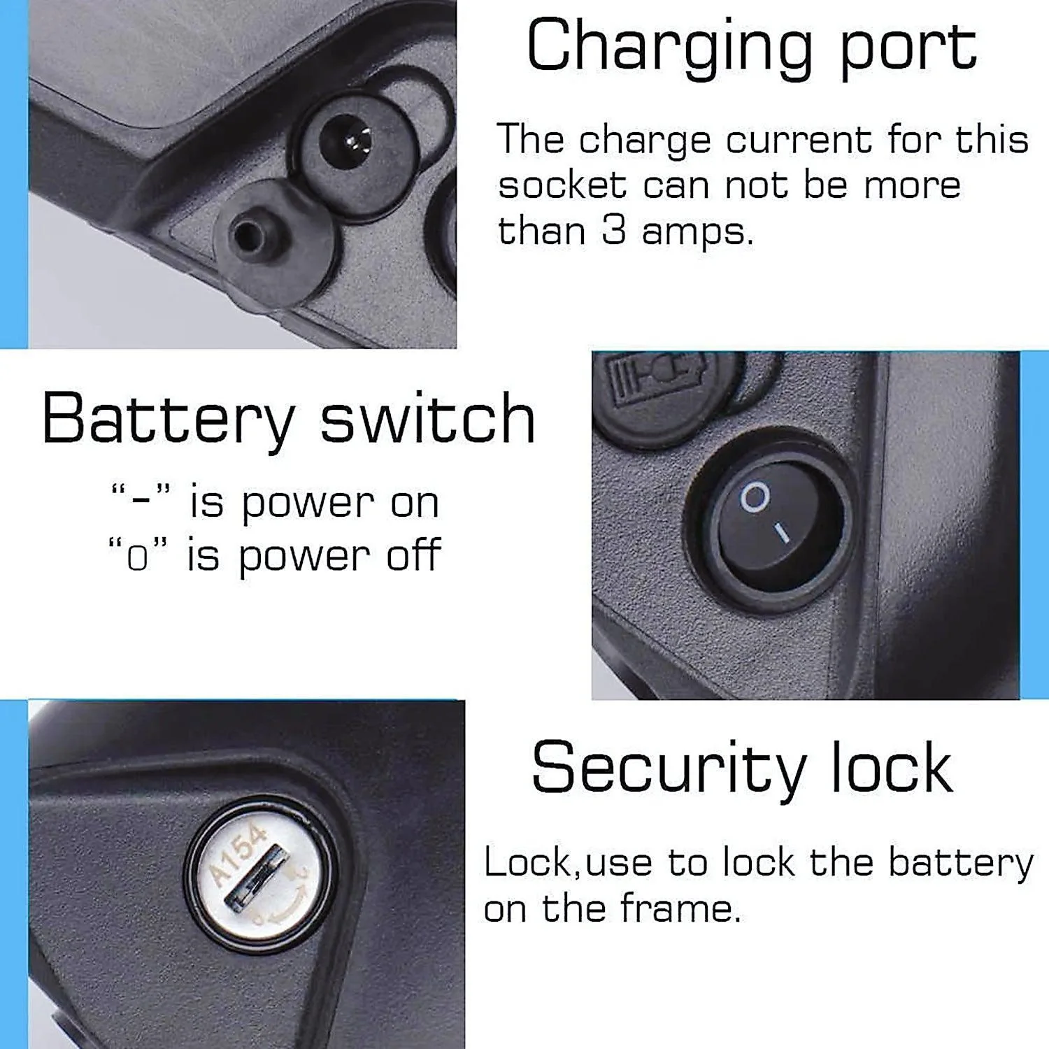 VIVI Electric Bike Battery For H6 Ebike - Image 8