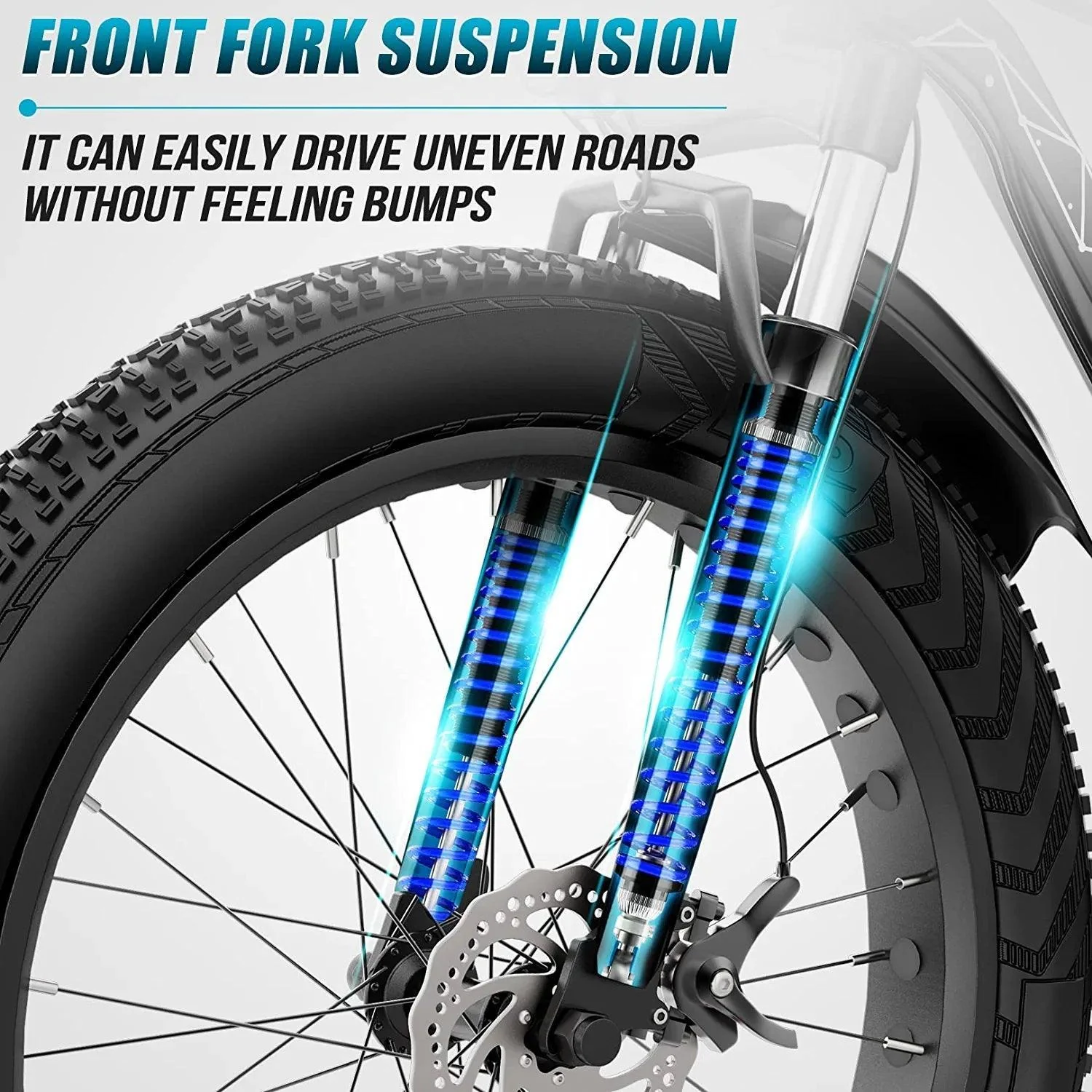 VIVI F26FUL Electric Bike Long Range Fat Tire Electric Bike SGS Certified to UL2849 - Image 13