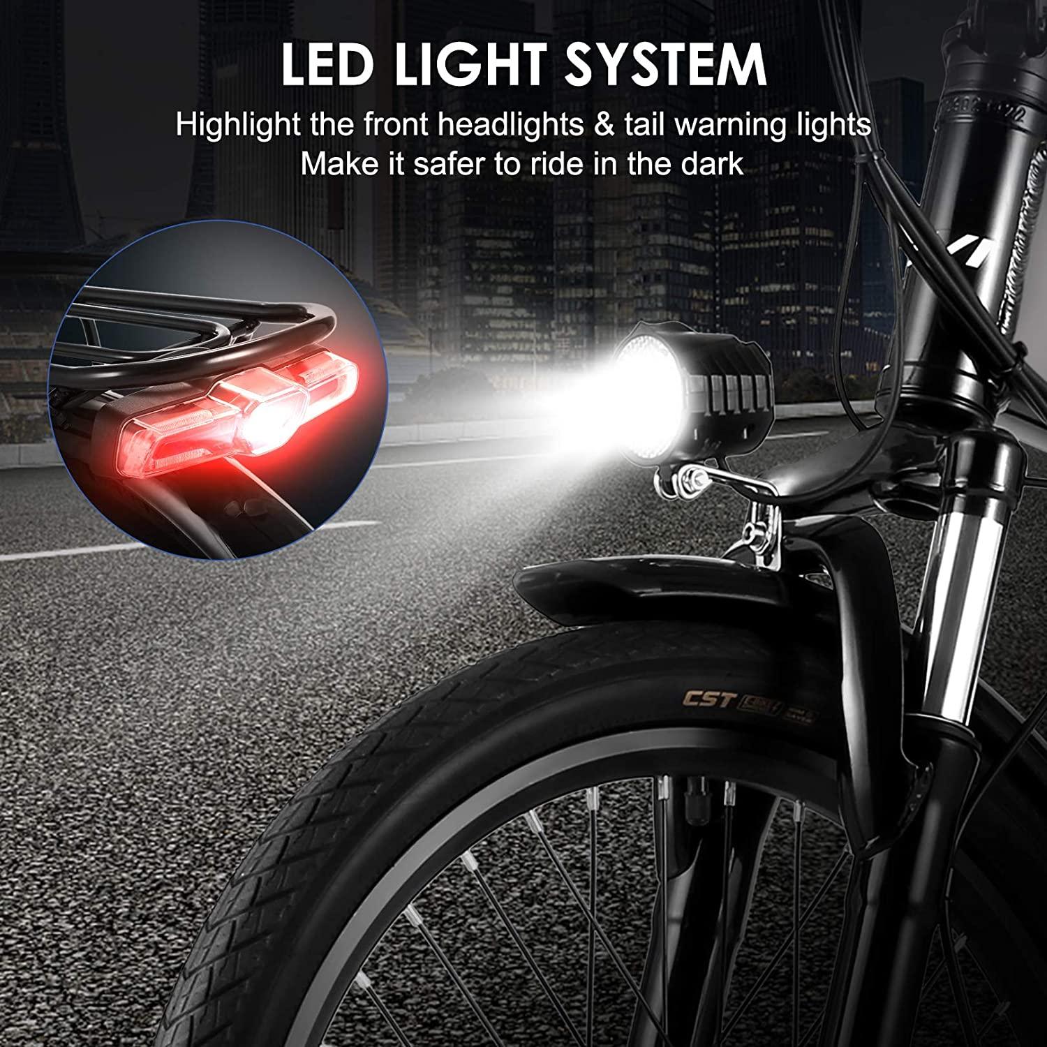 VIVI FM20UL Electric Bike 2.4" Fat Tire Folding Electric Bike SGS Certified to UL2849 - Image 10