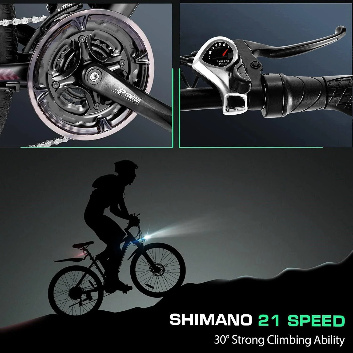 VIVI H7UL Electric Bike 27.5" Off Road Electric Mountain Bike SGS Certified to UL2849 - Image 9